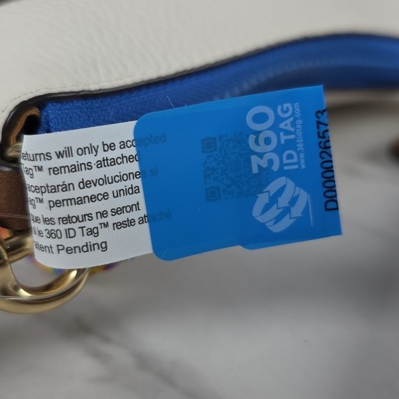 COACH‎ BAG #2505 RAINBOW XBODY SHOULDER HORSE CARRIAGE LEATHER JES SLIM NWT - Picture 13 of 15